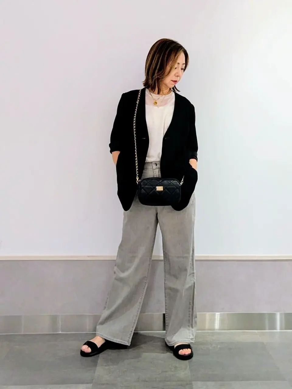 ONWARD CROSSET SELECT niwa コーディネート画像