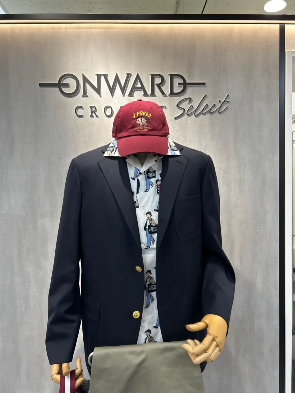 ONWARD CROSSET SELECT 山下 コーディネート画像