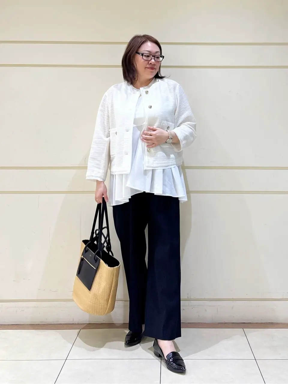 ONWARD CROSSET SELECT 山崎 コーディネート画像