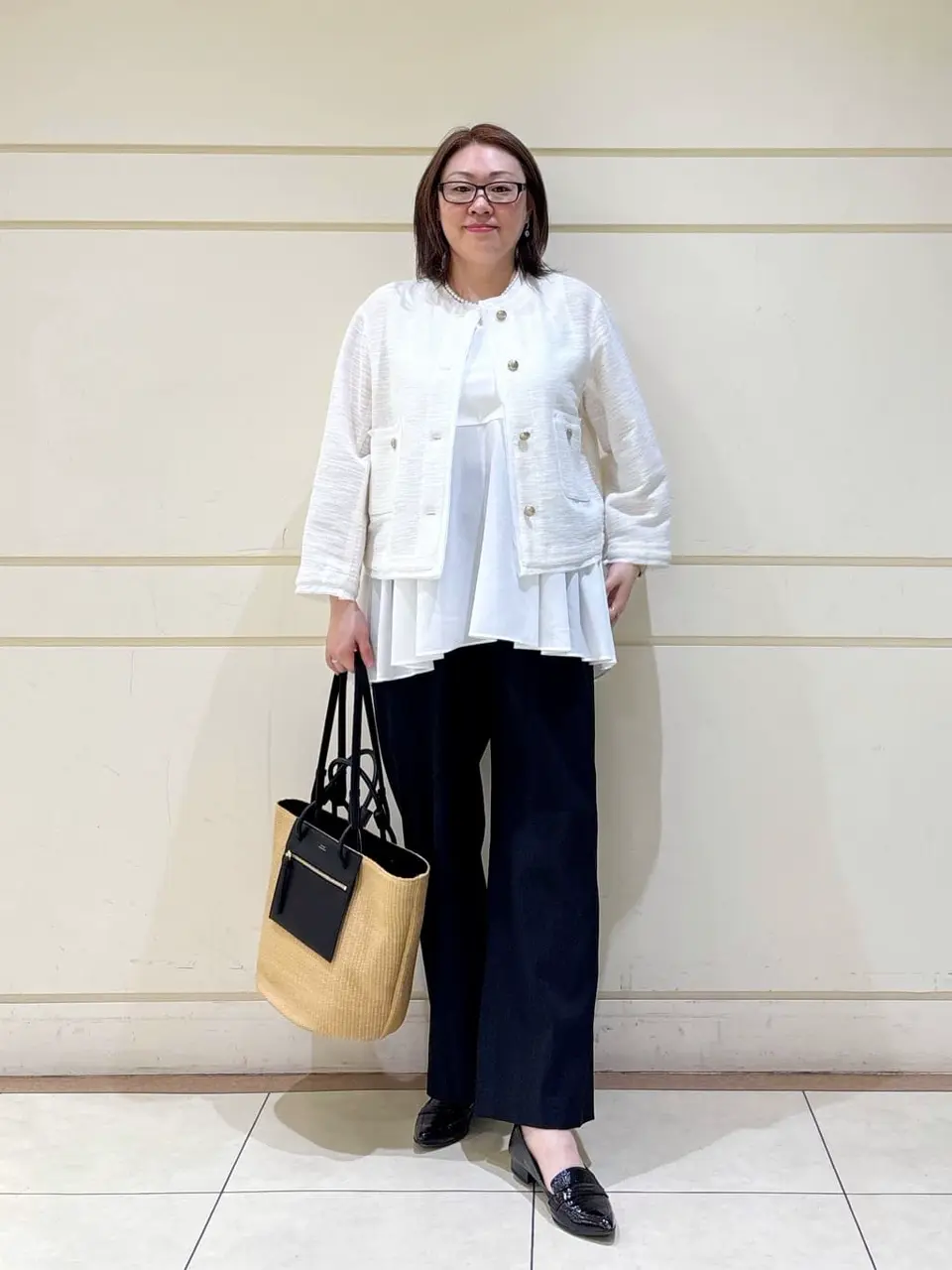 ONWARD CROSSET SELECT 山崎 コーディネート画像