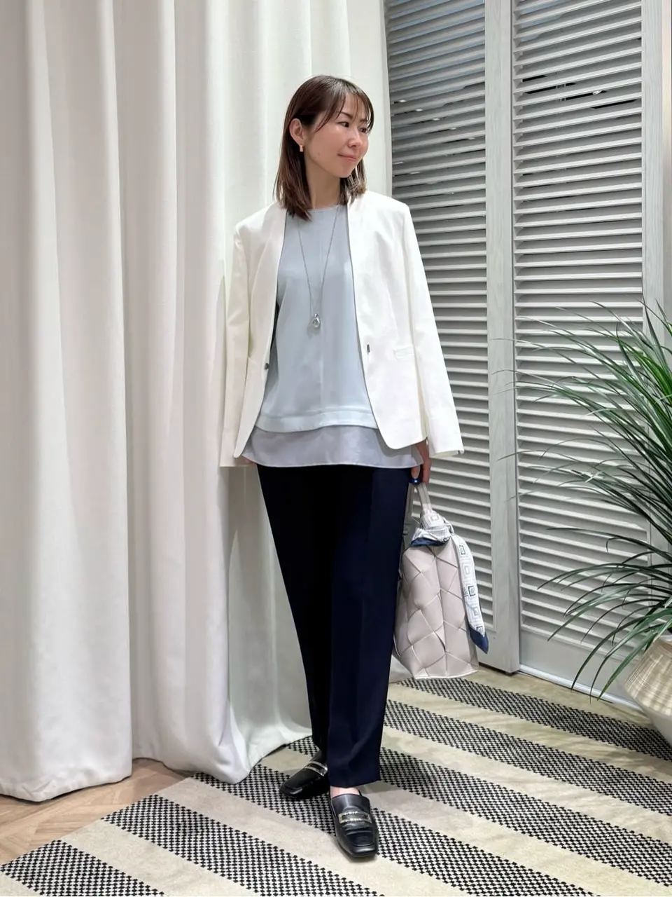 ONWARD CROSSET SELECT KURIYAMA コーディネート画像