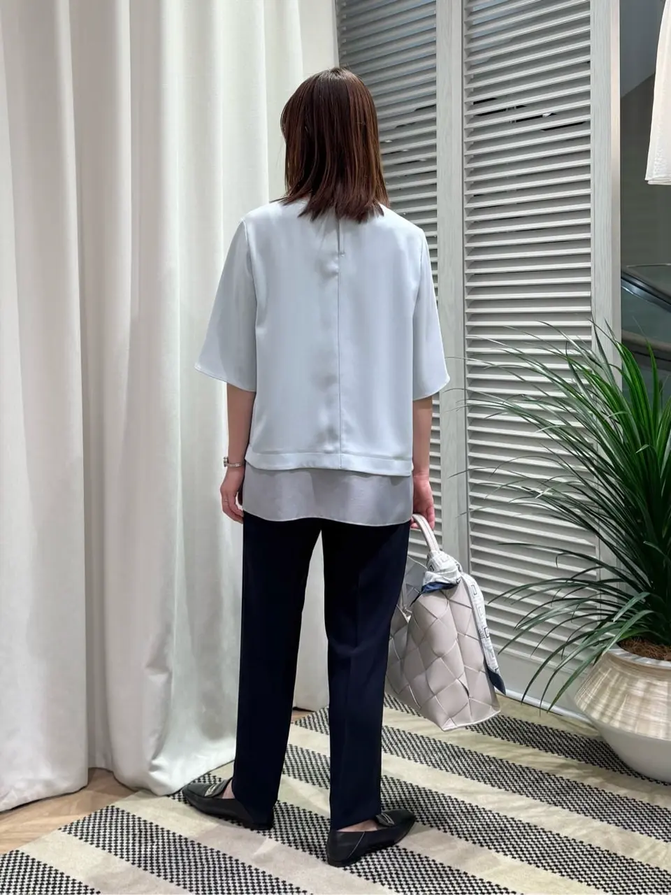 ONWARD CROSSET SELECT KURIYAMA コーディネート画像