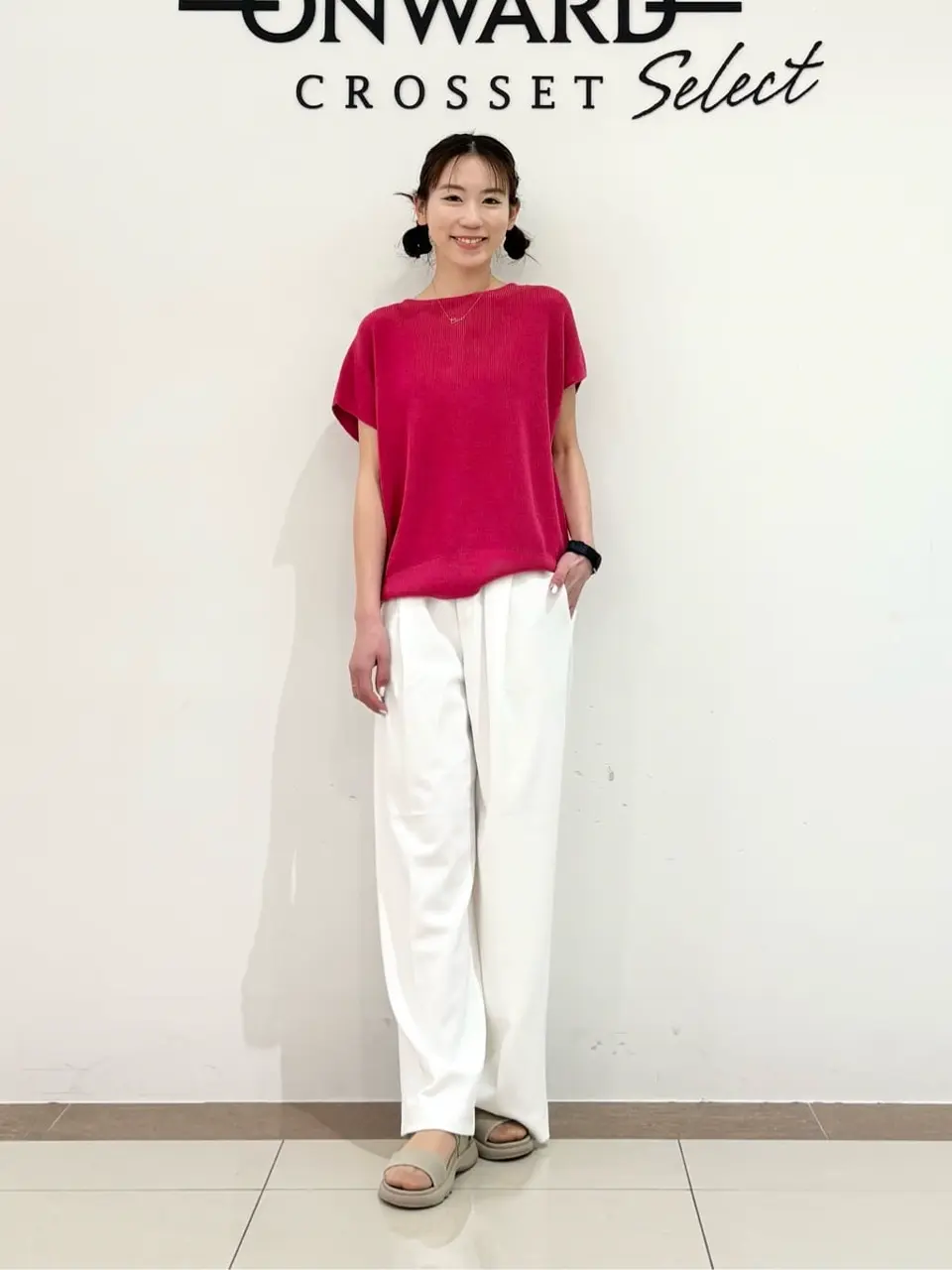 ONWARD CROSSET SELECT スタッフ コーディネート画像