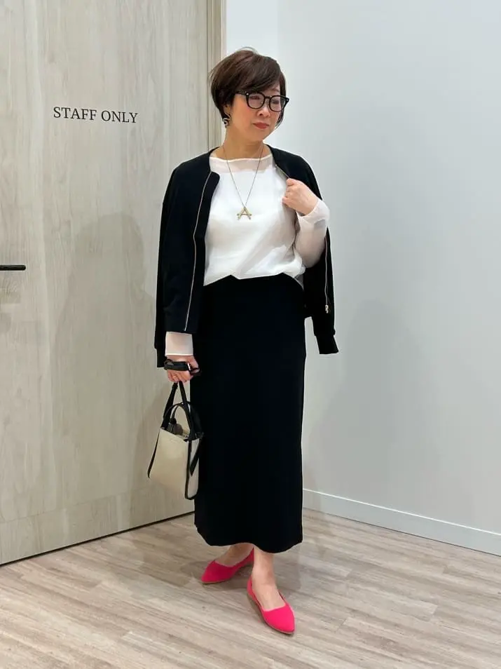 ONWARD CROSSET SELECT 長尾 コーディネート画像