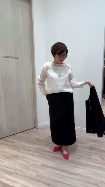 ONWARD CROSSET SELECT 長尾 コーディネート画像