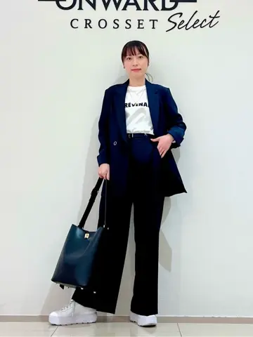 ONWARD CROSSET SELECT スタッフ コーディネート画像