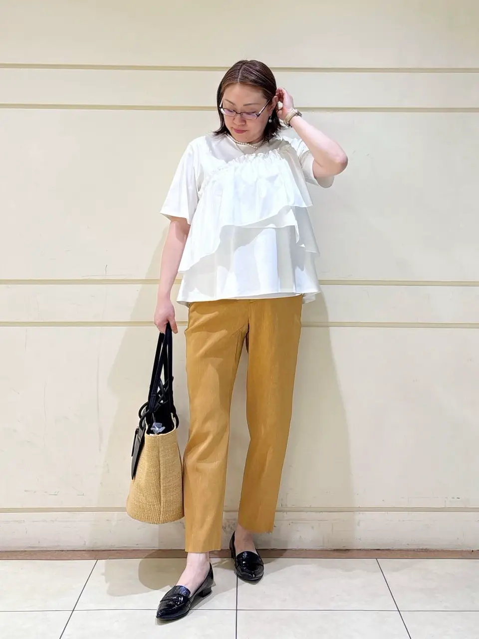 ONWARD CROSSET SELECT 山崎 コーディネート画像