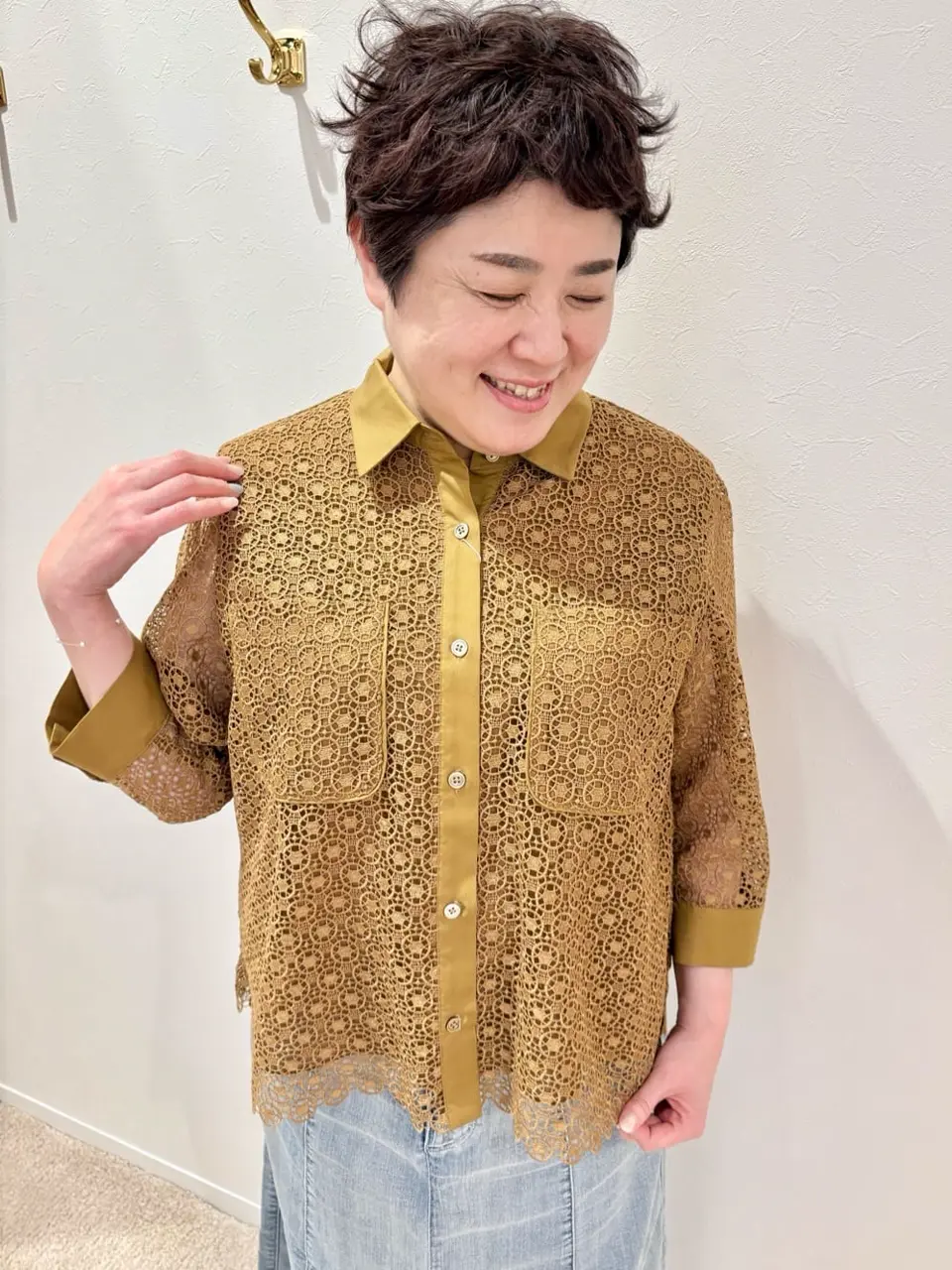 ONWARD CROSSET SELECT 佐藤 コーディネート画像