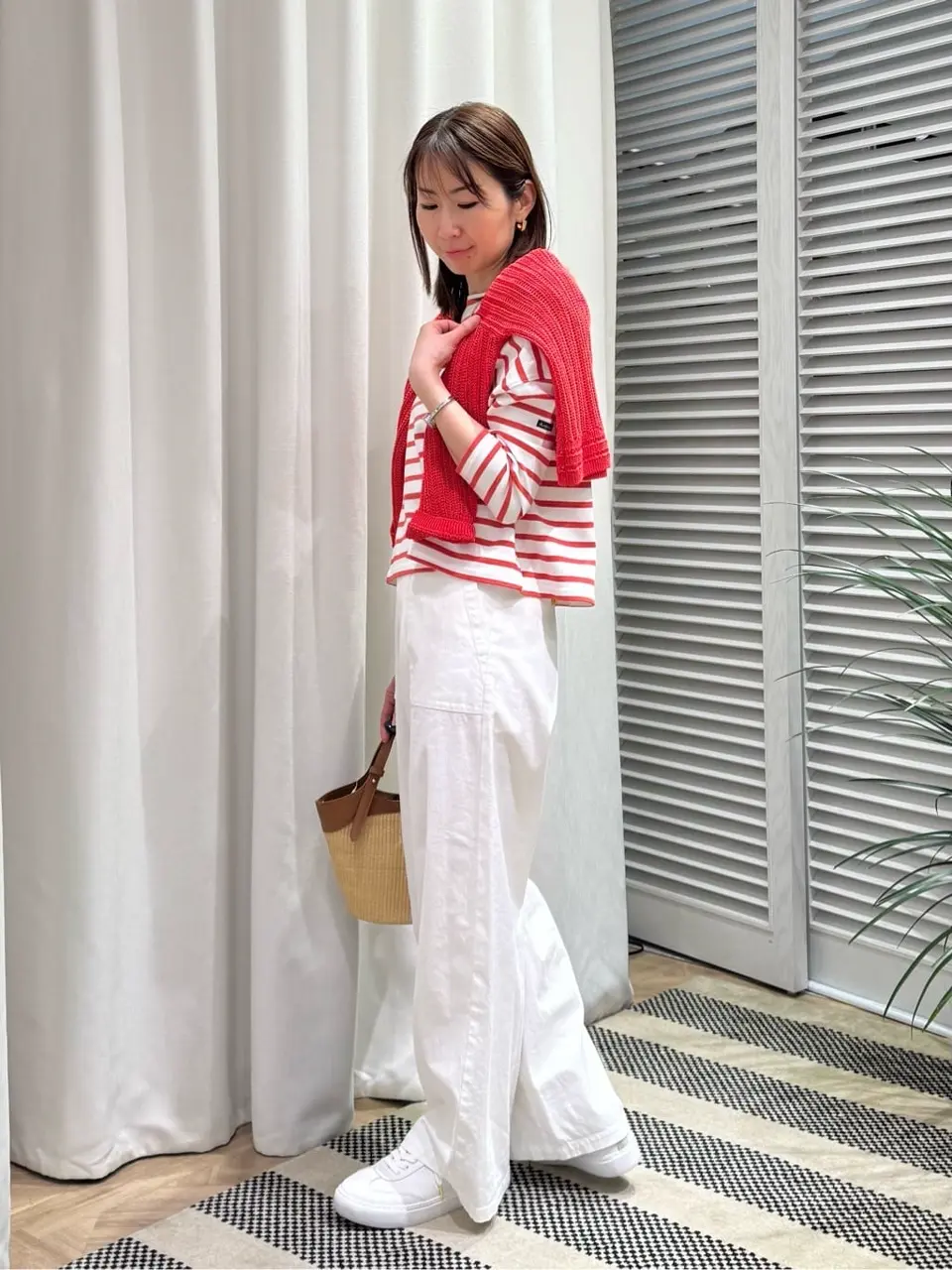 ONWARD CROSSET SELECT KURIYAMA コーディネート画像