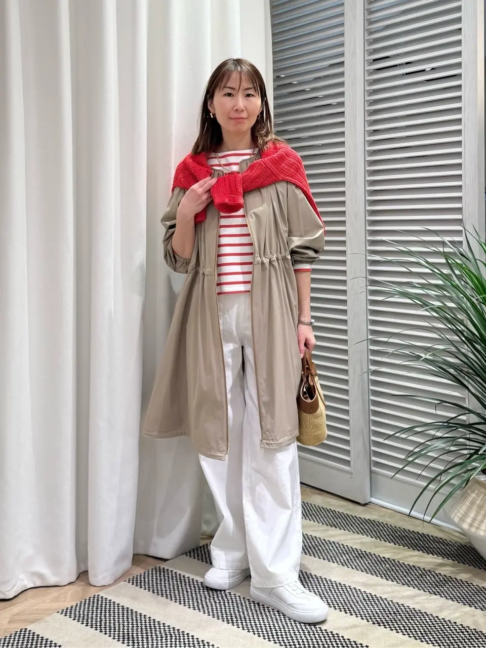 ONWARD CROSSET SELECT KURIYAMA コーディネート画像