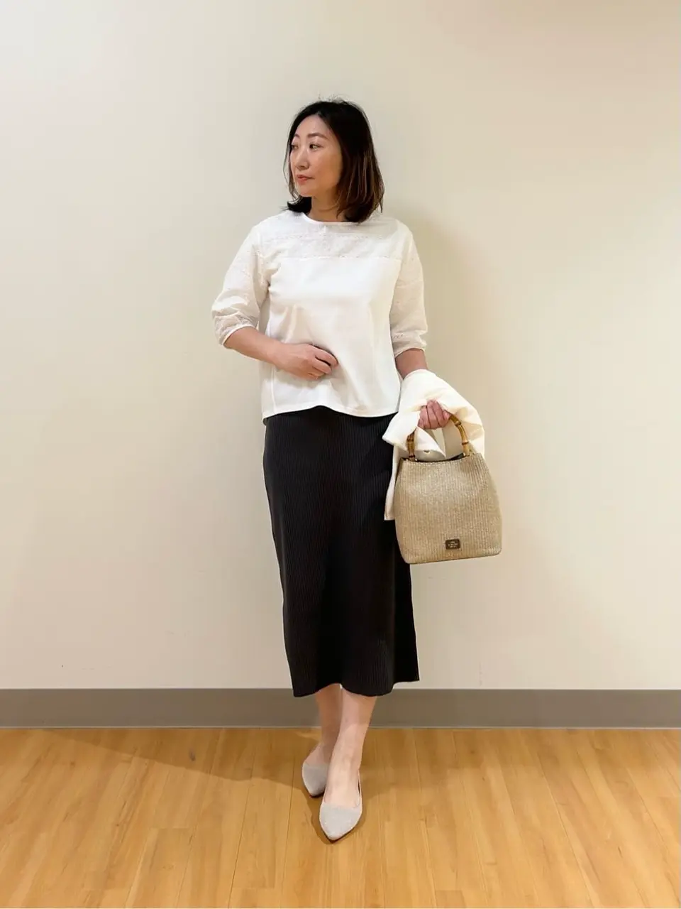 ONWARD CROSSET SELECT TAKI コーディネート画像