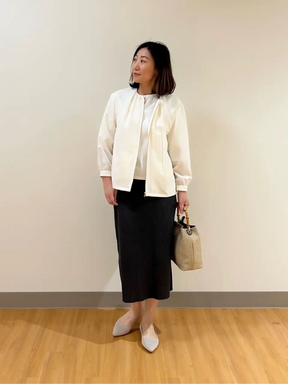 ONWARD CROSSET SELECT TAKI コーディネート画像