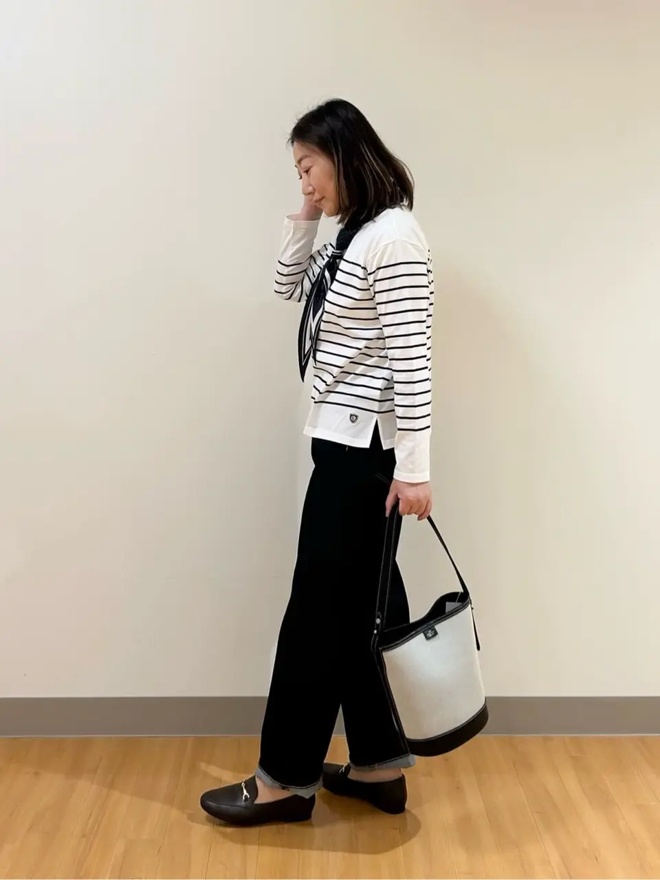 ONWARD CROSSET SELECT TAKI コーディネート画像