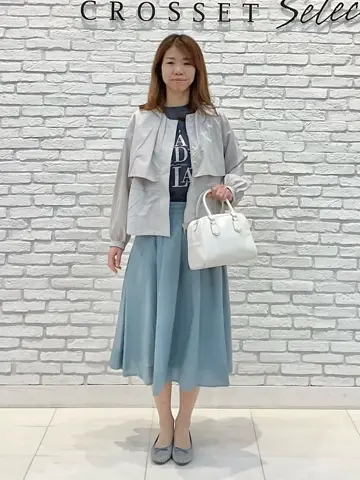 ONWARD CROSSET SELECT IZUMI コーディネート画像