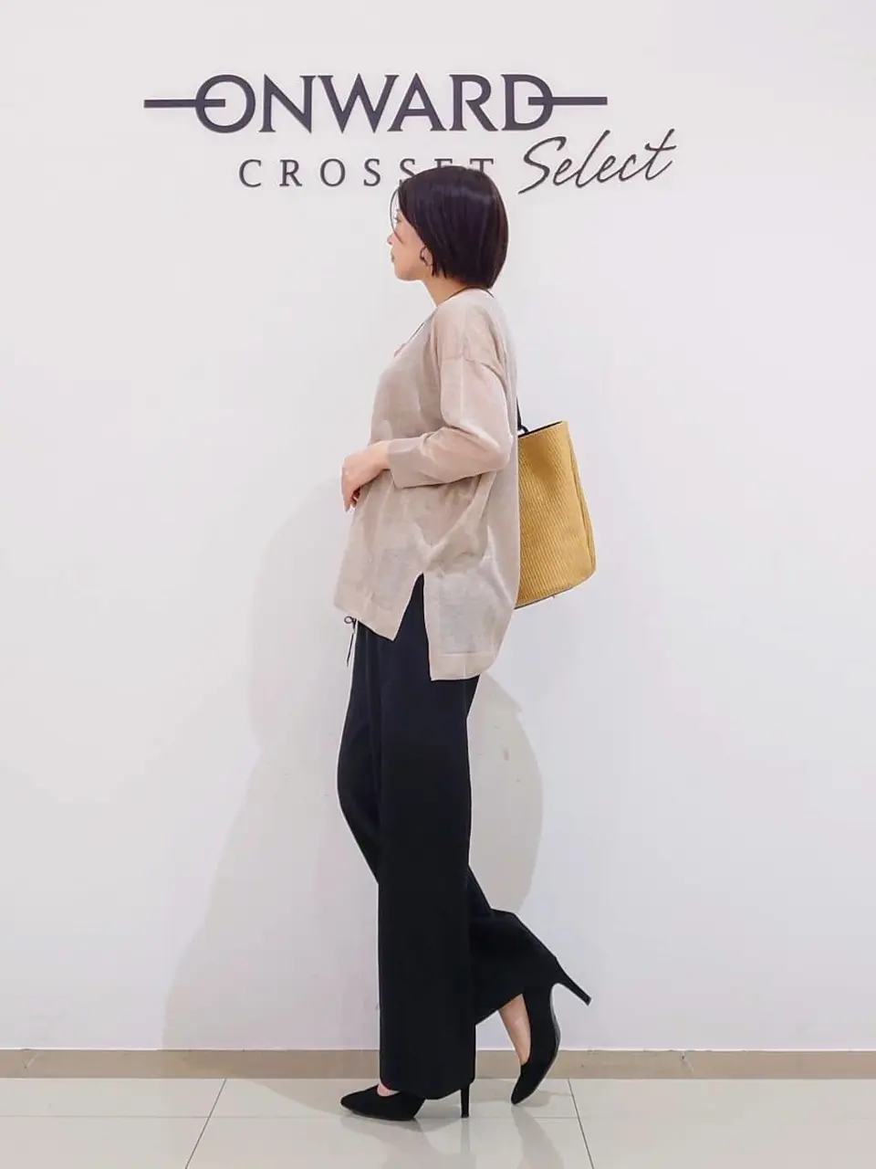 ONWARD CROSSET SELECT スタッフ コーディネート画像