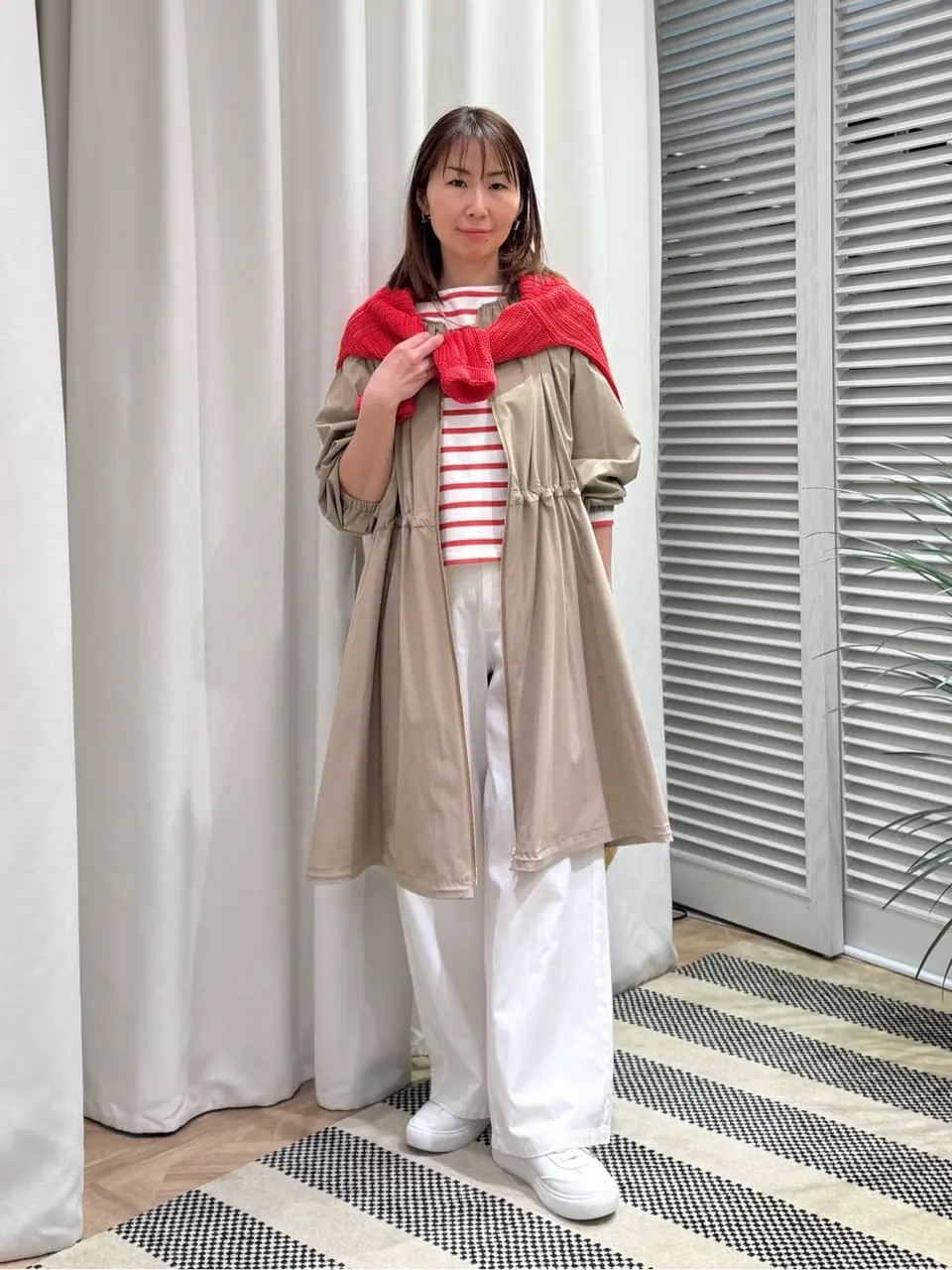 ONWARD CROSSET SELECT KURIYAMA コーディネート画像