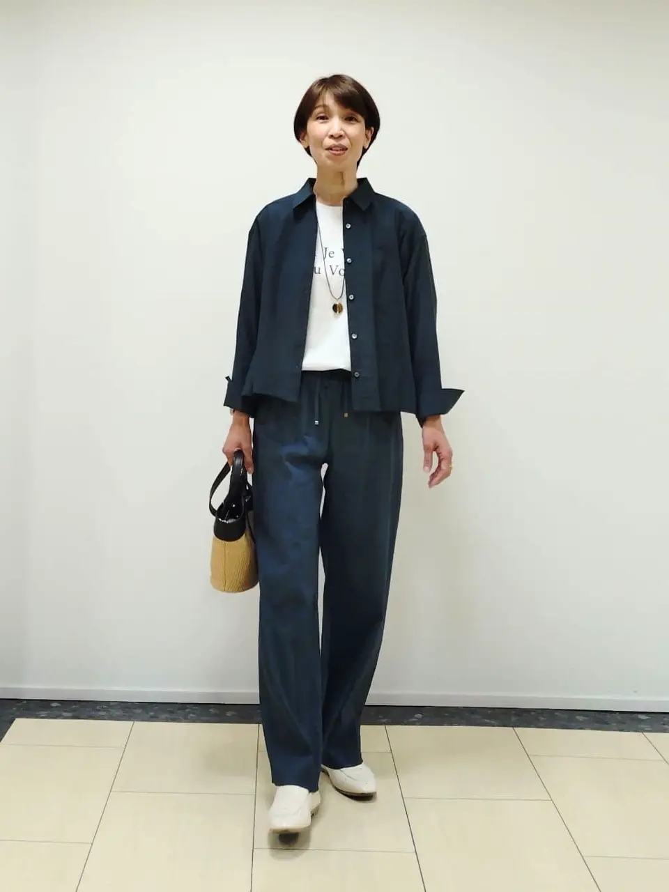 ONWARD CROSSET SELECT 宗田 コーディネート画像