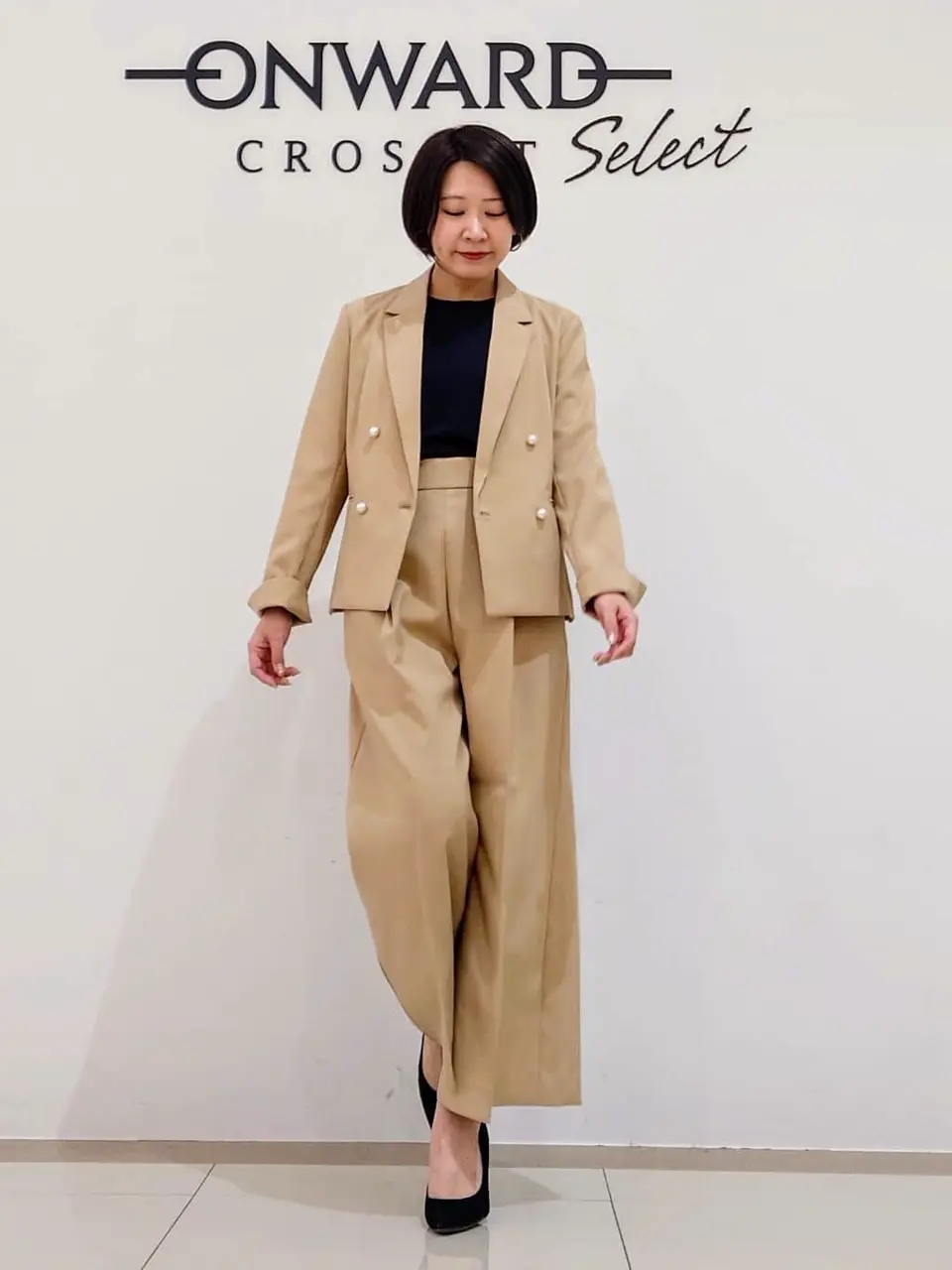 ONWARD CROSSET SELECT スタッフ コーディネート画像