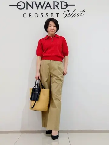 ONWARD CROSSET SELECT スタッフ コーディネート画像