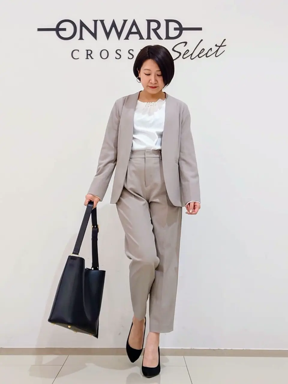 ONWARD CROSSET SELECT スタッフ コーディネート画像