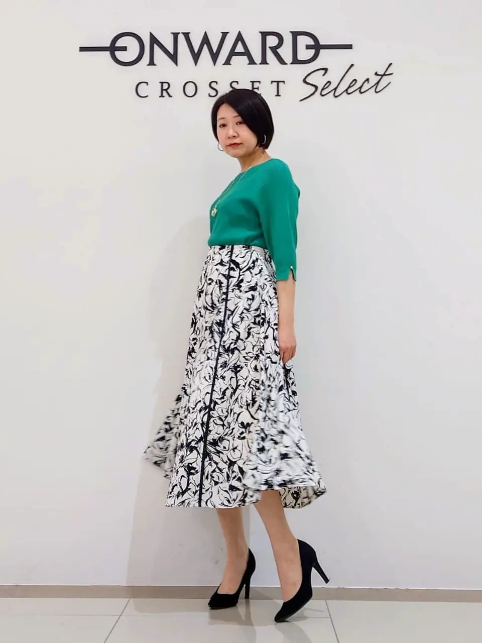 ONWARD CROSSET SELECT スタッフ コーディネート画像