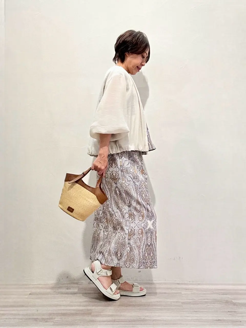 ONWARD CROSSET SELECT 亀山 コーディネート画像