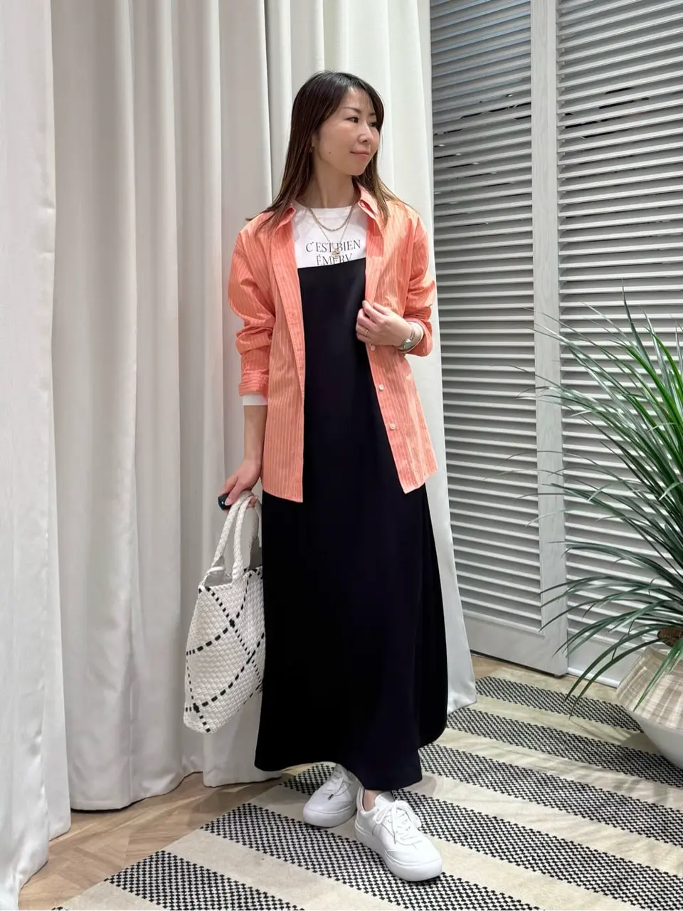 ONWARD CROSSET SELECT KURIYAMA コーディネート画像