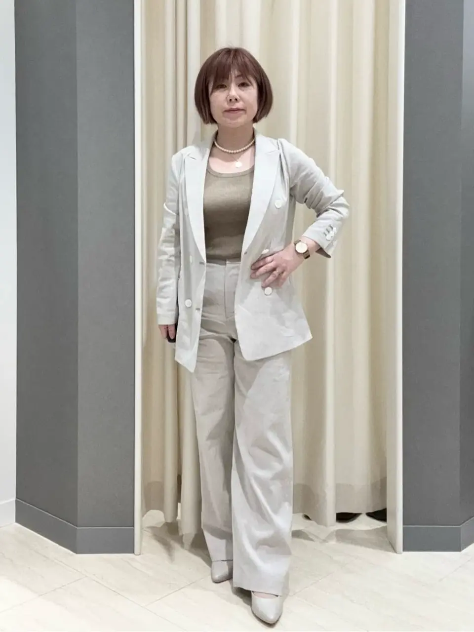 ONWARD CROSSET SELECT 吉田 コーディネート画像