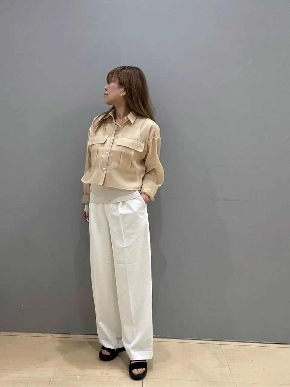 ONWARD CROSSET SELECT J.D コーディネート画像