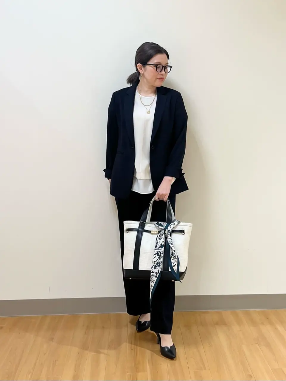 ONWARD CROSSET SELECT TAMAGAWA コーディネート画像