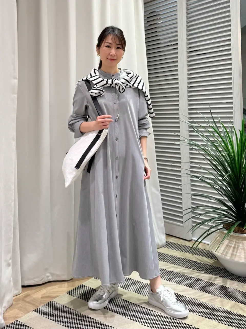 ONWARD CROSSET SELECT KURIYAMA コーディネート画像