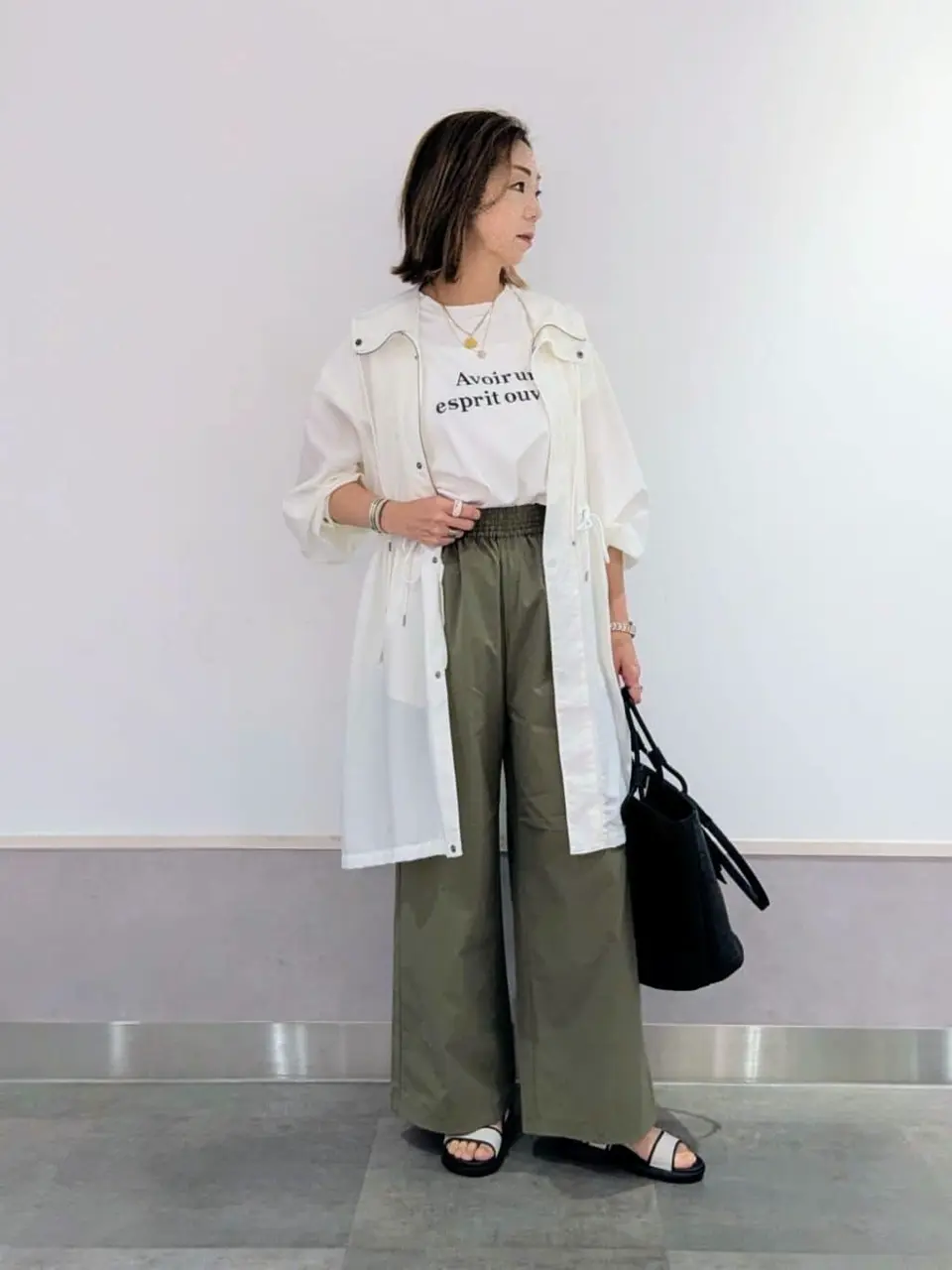 ONWARD CROSSET SELECT niwa コーディネート画像