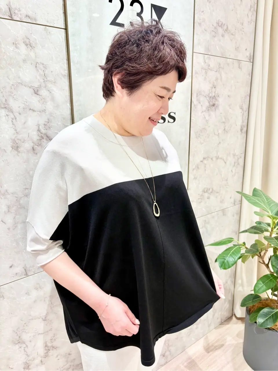 ONWARD CROSSET SELECT 佐藤 コーディネート画像