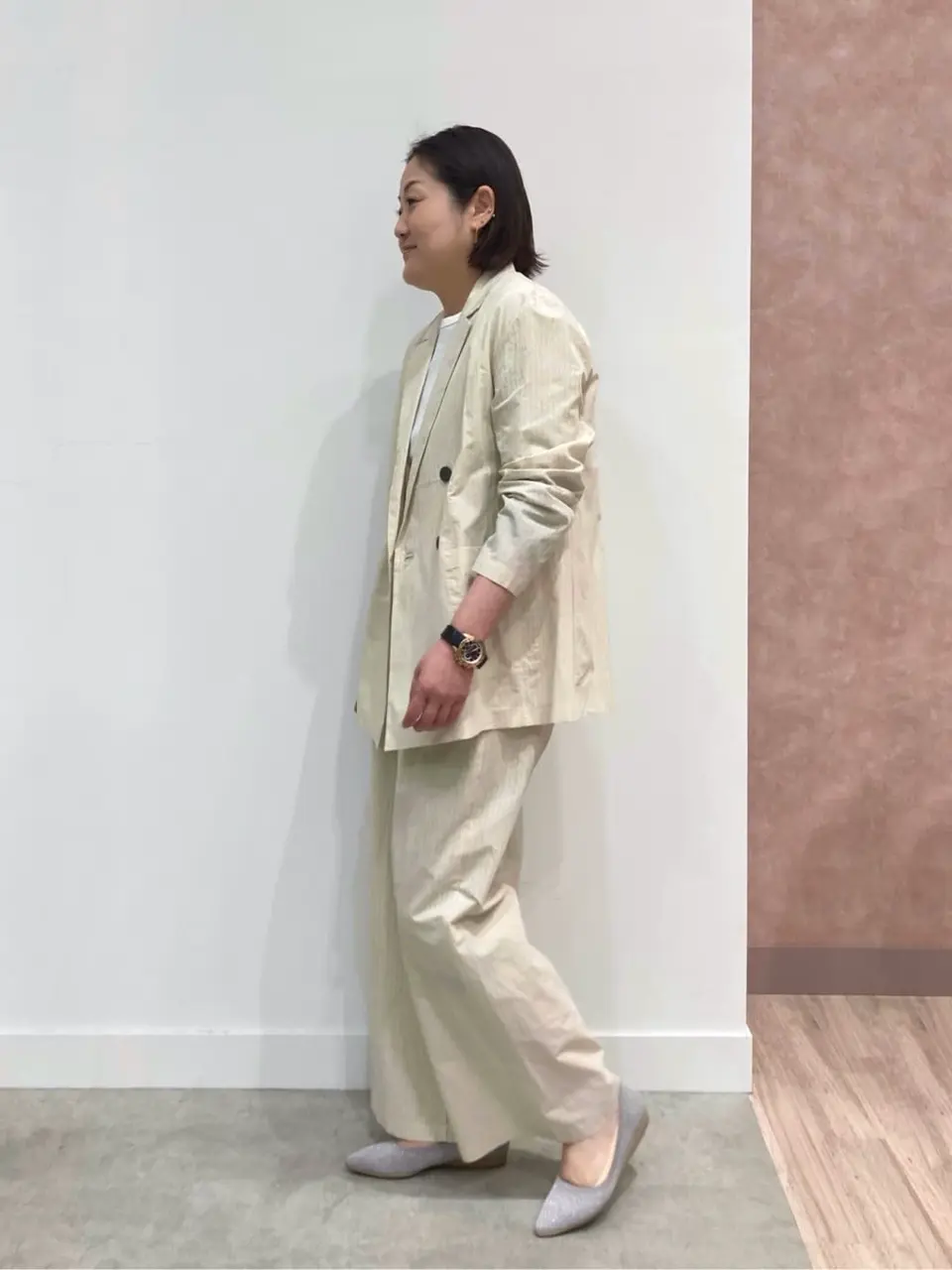 ONWARD CROSSET SELECT 野村 コーディネート画像