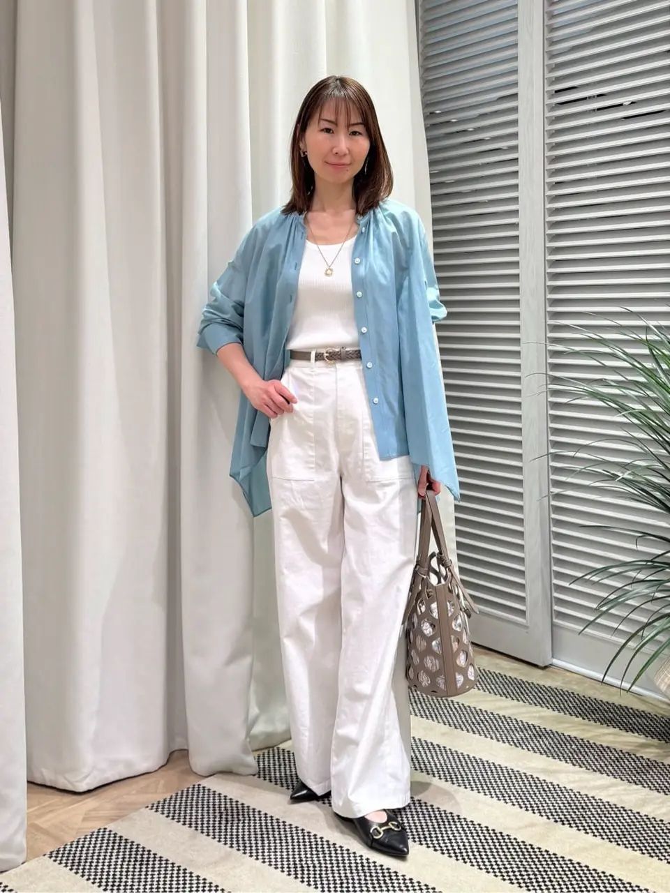 ONWARD CROSSET SELECT KURIYAMA コーディネート画像