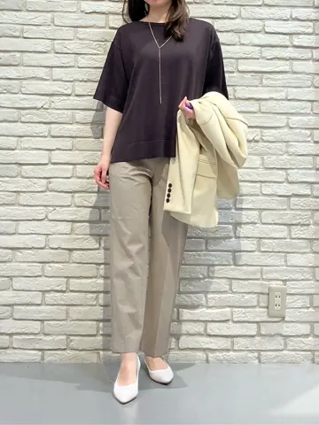 ONWARD CROSSET SELECT 檀 コーディネート画像