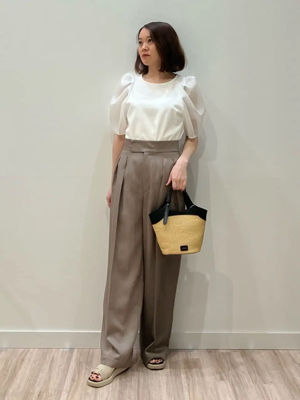 ONWARD CROSSET SELECT 林 コーディネート画像