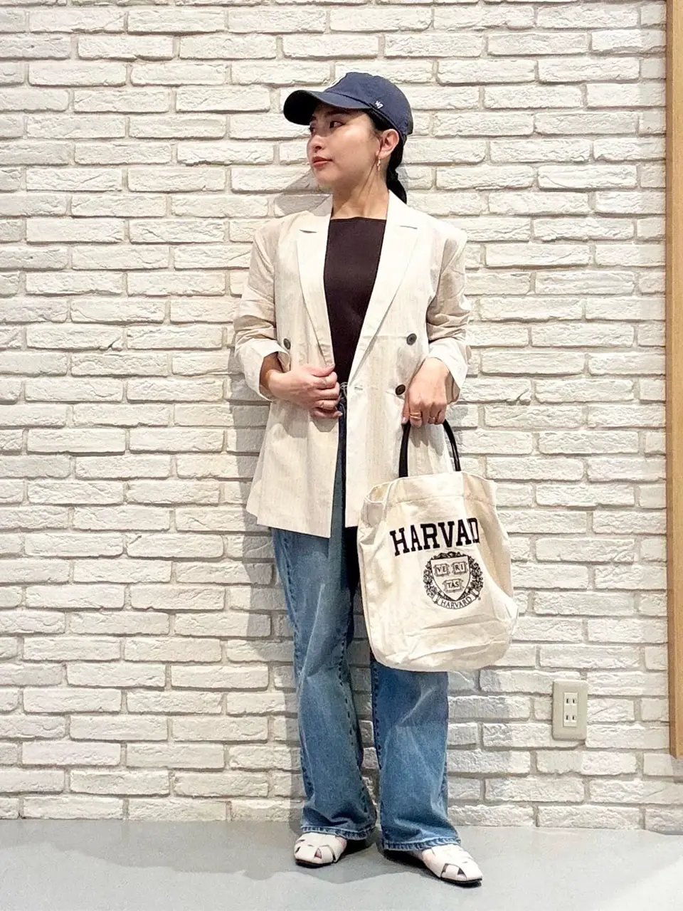 ONWARD CROSSET SELECT 服部 コーディネート画像