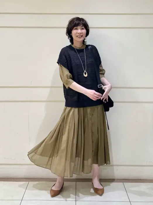 ONWARD CROSSET SELECT maruri コーディネート画像