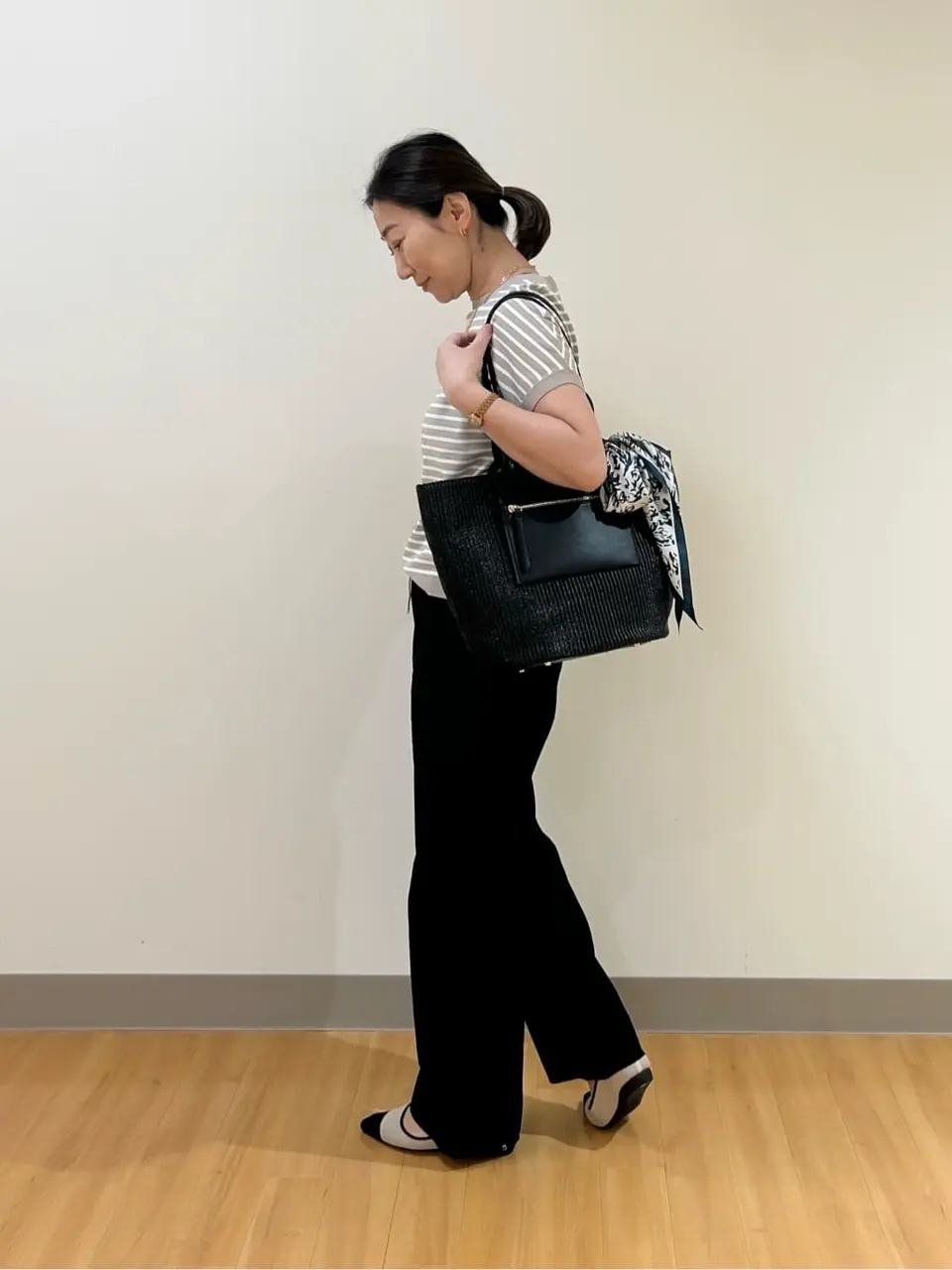 ONWARD CROSSET SELECT TAKI コーディネート画像