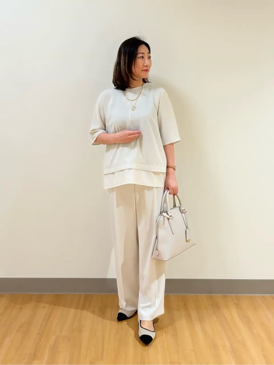 ONWARD CROSSET SELECT TAKI コーディネート画像