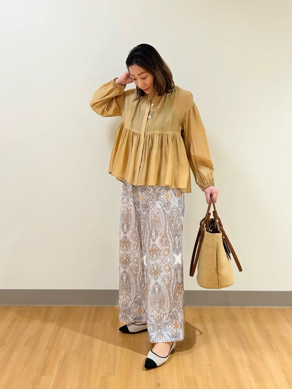 ONWARD CROSSET SELECT TAKI コーディネート画像