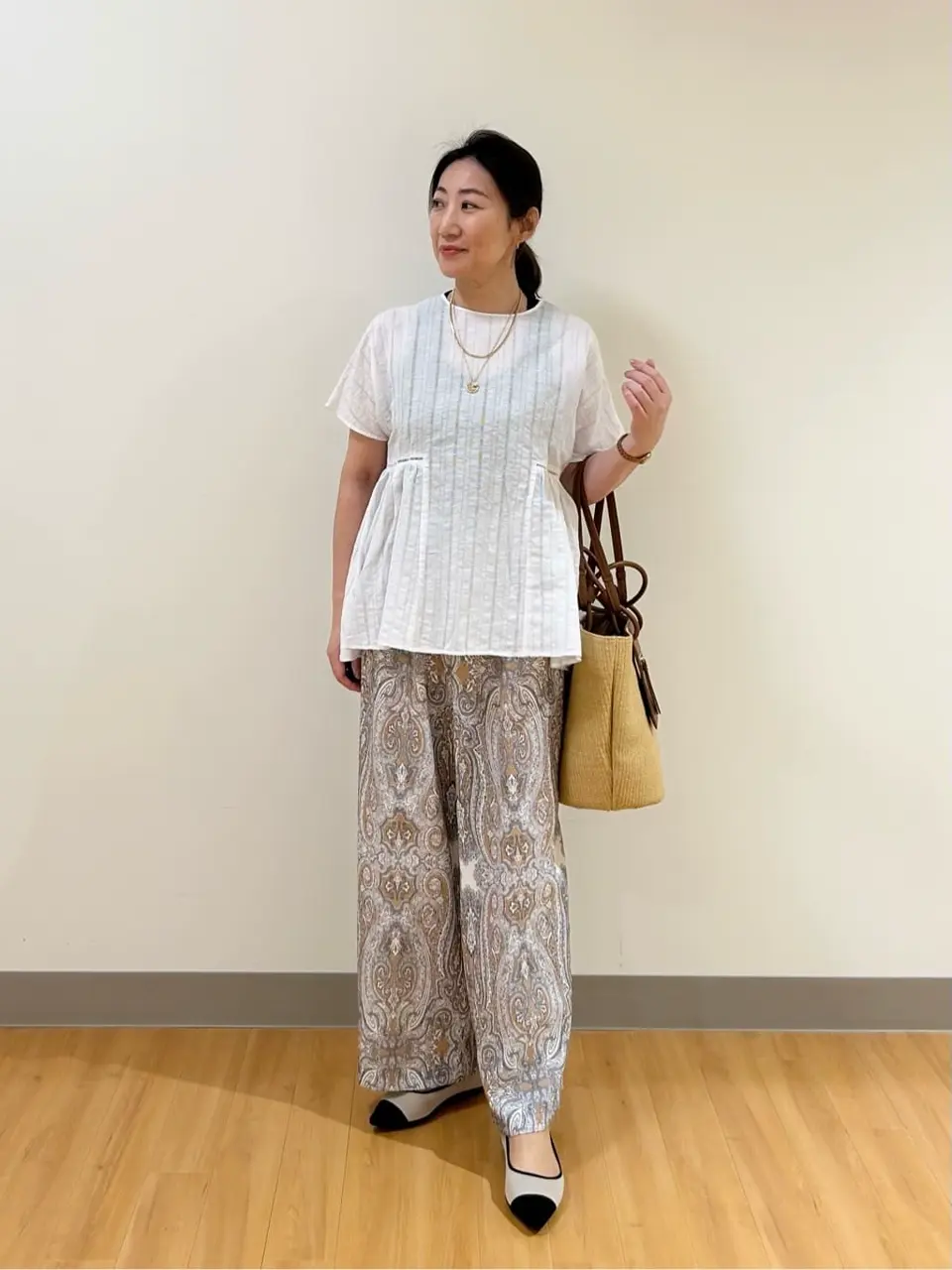 ONWARD CROSSET SELECT TAKI コーディネート画像