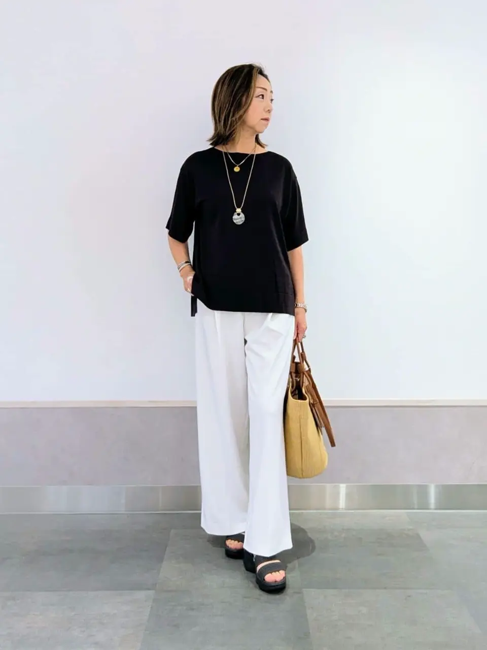  niwa コーディネート画像