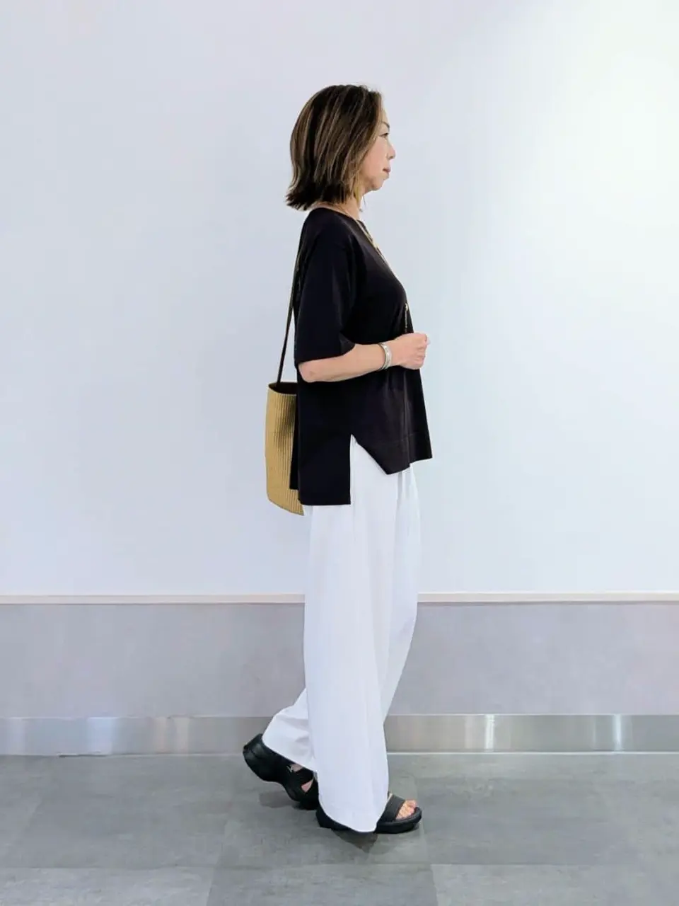 ONWARD CROSSET SELECT niwa コーディネート画像