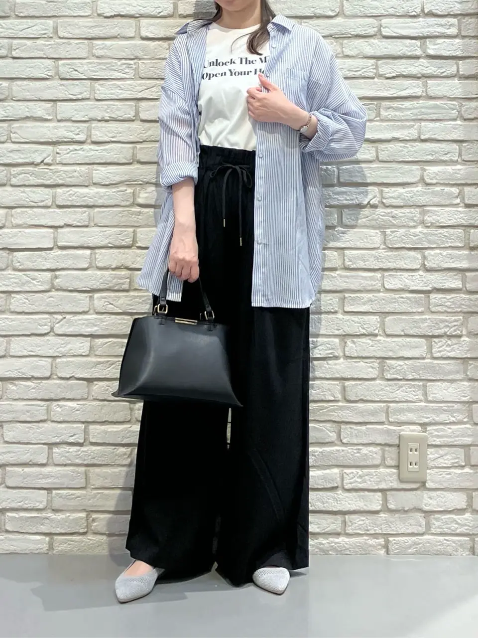 ONWARD CROSSET SELECT 檀 コーディネート画像