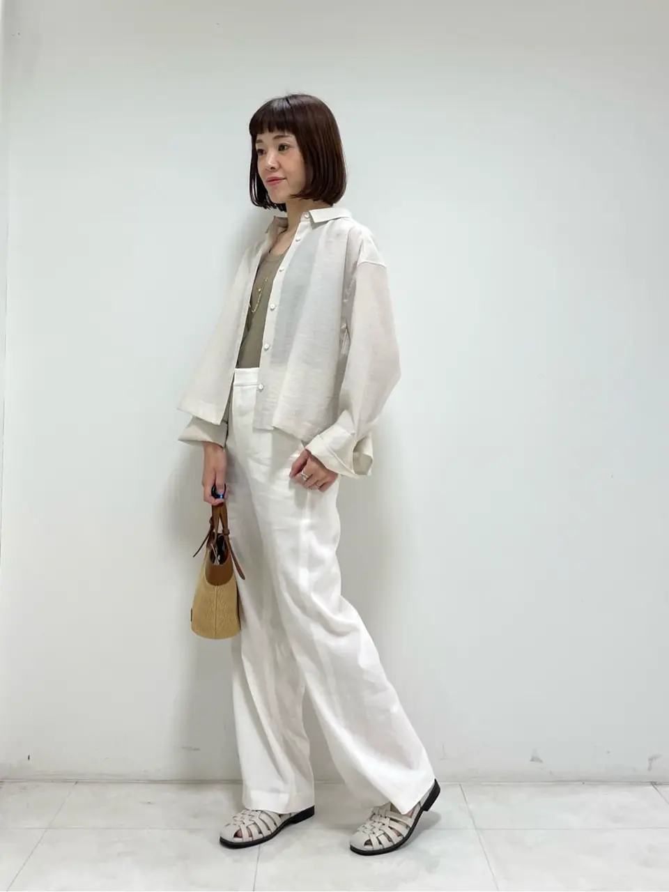 ONWARD CROSSET SELECT 岡田 コーディネート画像