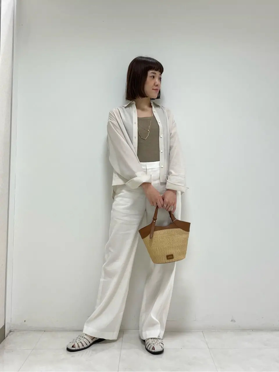 ONWARD CROSSET SELECT 岡田 コーディネート画像