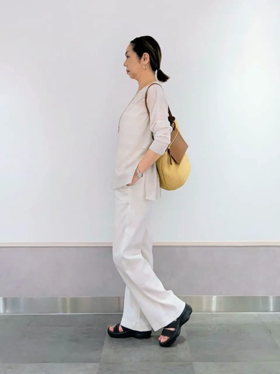 ONWARD CROSSET SELECT niwa コーディネート画像