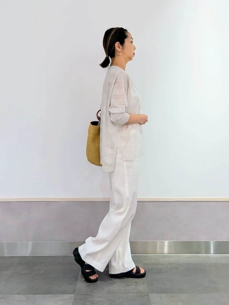 ONWARD CROSSET SELECT niwa コーディネート画像